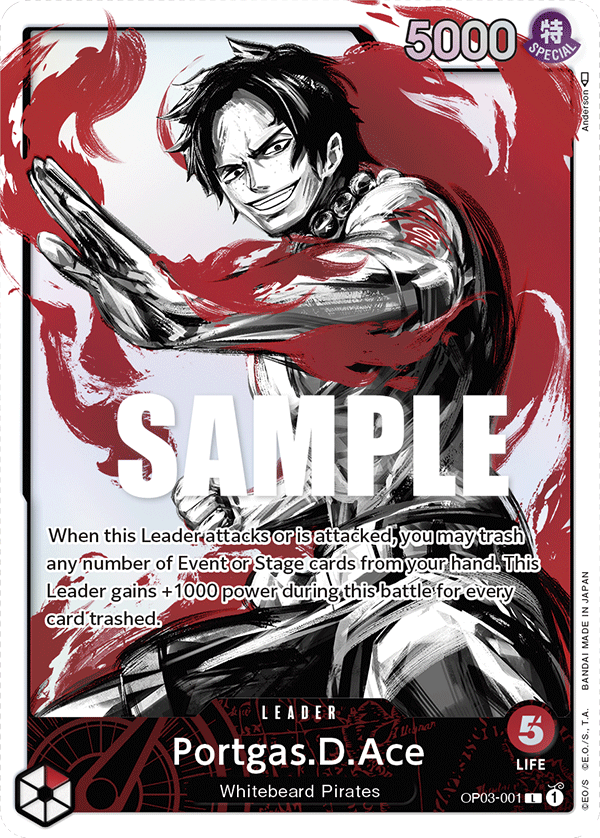 Portgas.D.Ace - Alternate Art kart görseli