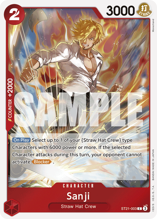 Sanji kart görseli