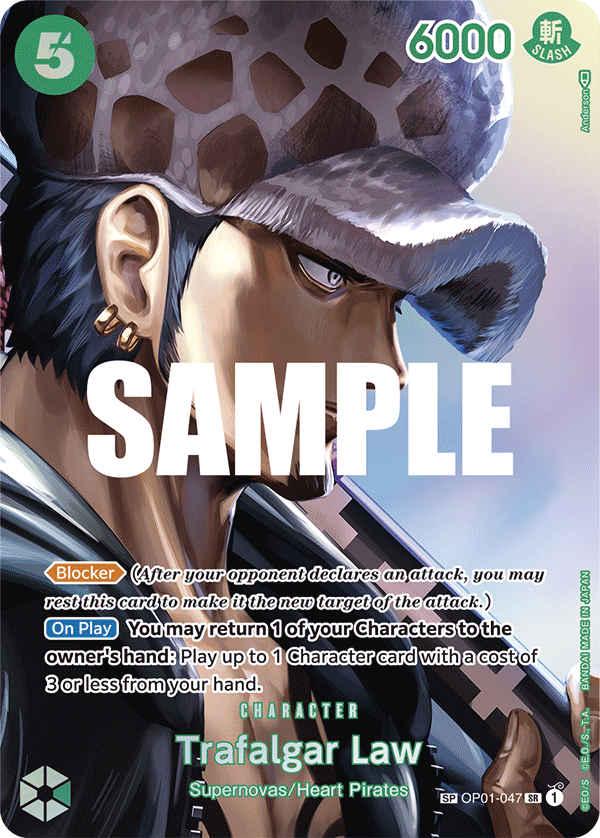 Trafalgar Law (SP) kart görseli