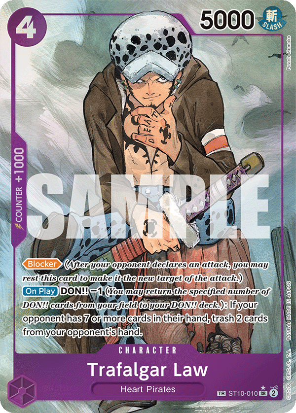 Trafalgar Law (010) (TR) ST10-010 - 500 Years in the Future OP07 kart görseli