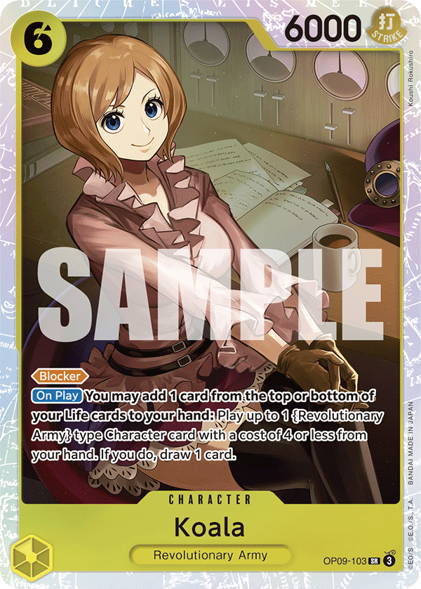 Koala OP09-103 - Emperors in the New World OP09 kart görseli