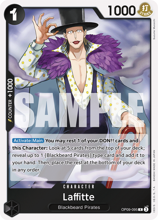 Laffitte OP09-095 - Emperors in the New World OP09 kart görseli