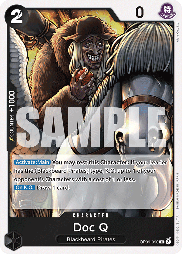 Doc Q OP09-090 - Emperors in the New World OP09 kart görseli