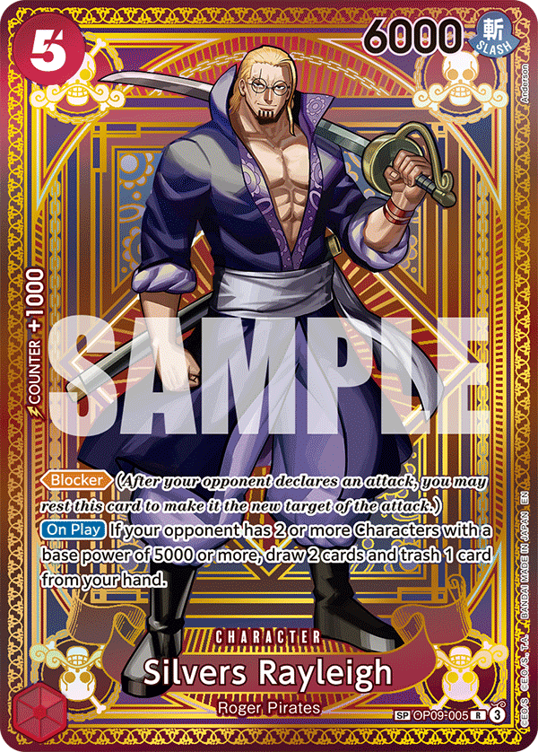 Silvers Rayleigh (SP) OP09-005 - A Fist of Divine Speed OP11 kart görseli