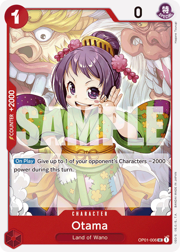 Otama (Reprint) OP01-006 - Premium Booster PRB01 kart görseli