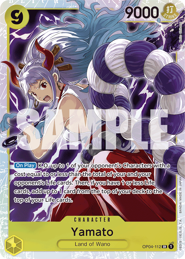 Yamato (OP04-112) (Reprint) OP04-112 - Premium Booster PRB01 kart görseli