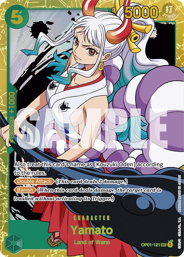 Yamato (OP01-121) (Reprint) OP01-121 - Premium Booster PRB01 kart görseli