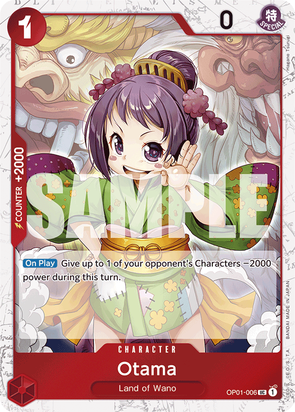 Otama (Jolly Roger Foil) OP01-006 - Premium Booster PRB01 kart görseli