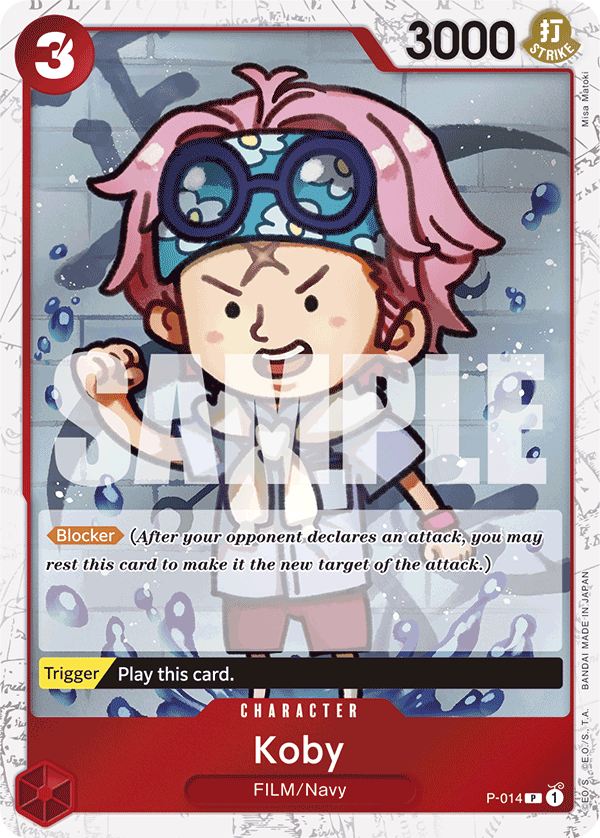 Koby (Jolly Roger Foil) P-014 - Premium Booster PRB01 kart görseli