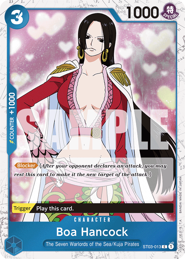 Boa Hancock (ST03-013) (Jolly Roger Foil) ST03-013 - Premium Booster PRB01 kart görseli