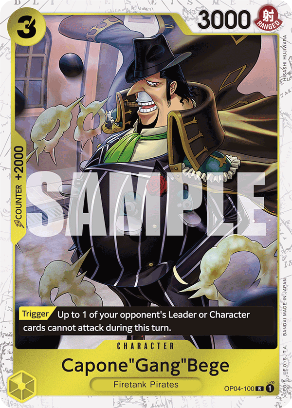 Capone"Gang"Bege (OP04-100) (Jolly Roger Foil) OP04-100 - Premium Booster PRB01 kart görseli