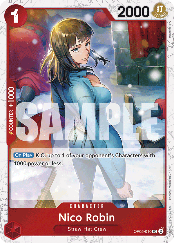 Nico Robin (Full Art) OP05-010 - Premium Booster PRB01 kart görseli