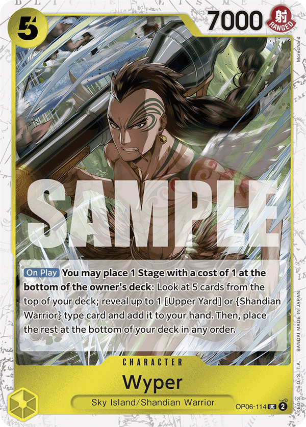 Wyper (Jolly Roger Foil) OP06-114 - Premium Booster PRB01 kart görseli