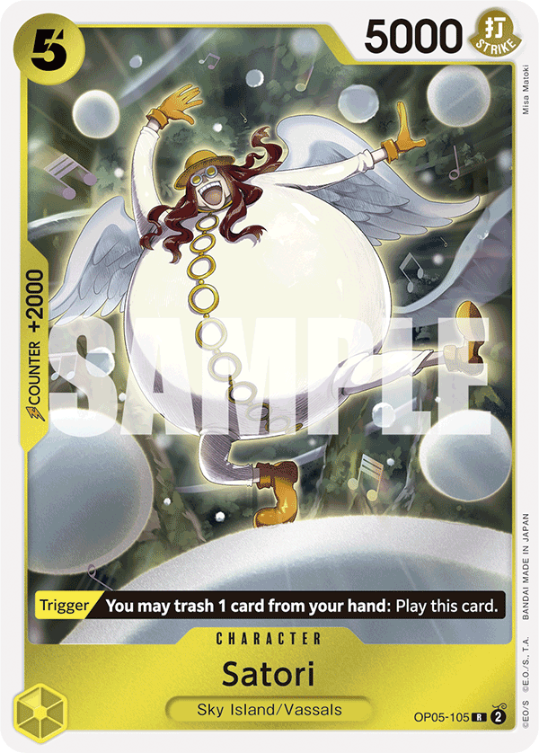 Satori (Reprint) OP05-105 - Premium Booster PRB01 kart görseli