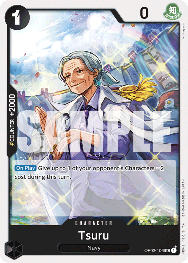 Tsuru (Reprint) OP02-106 - Premium Booster PRB01 kart görseli