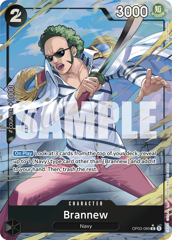 Brannew (Full Art) OP03-089 - Premium Booster PRB01 kart görseli