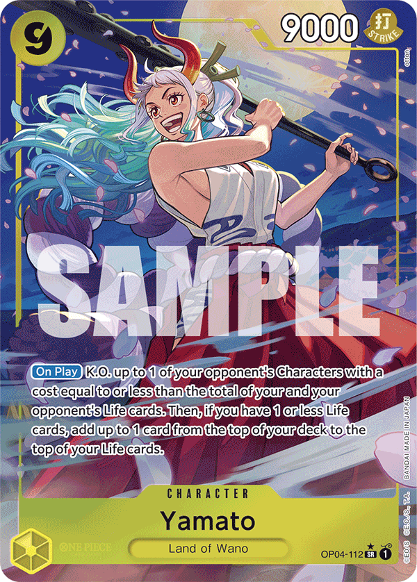 Yamato (OP04-112) (Alternate Art) OP04-112 - Premium Booster PRB01 kart görseli