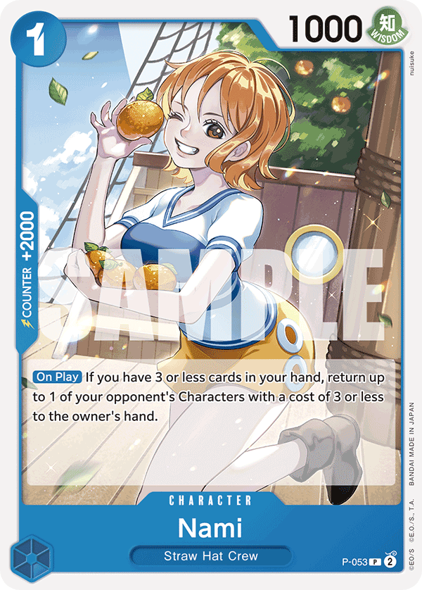 Nami (P-053) (Reprint) P-053 - Premium Booster PRB01 kart görseli