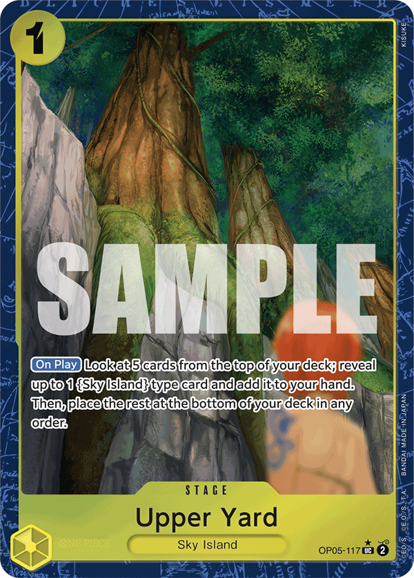 Upper Yard (Alternate Art) OP05-117 - Premium Booster PRB01 kart görseli