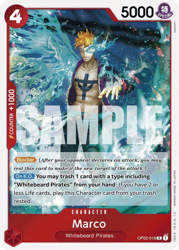 Marco (Reprint) OP02-018 - Premium Booster PRB01 kart görseli
