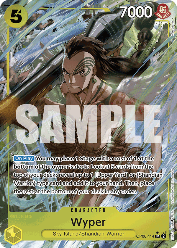 Wyper (Full Art) OP06-114 - Premium Booster PRB01 kart görseli