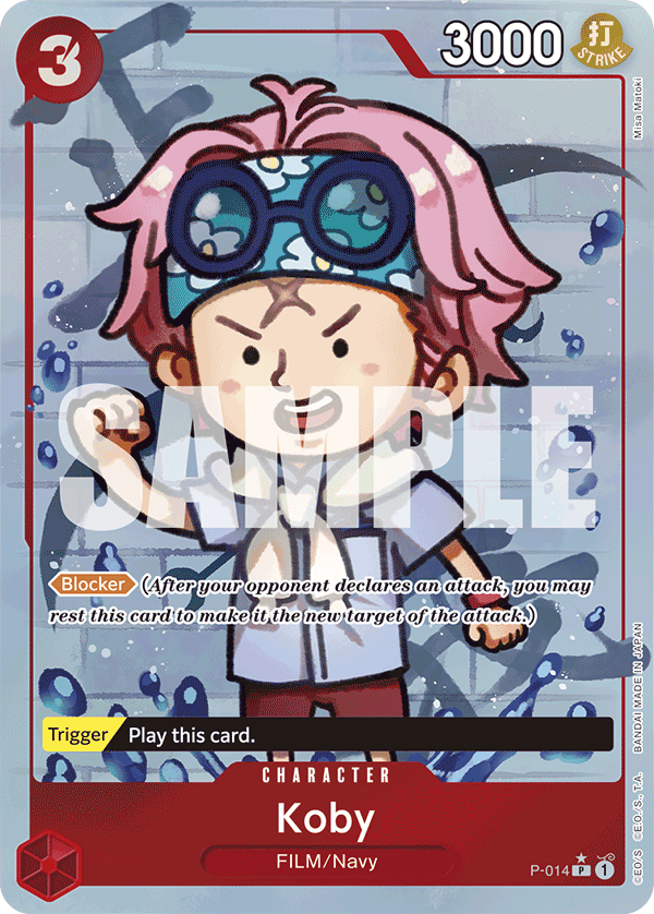 Koby (Full Art) P-014 - Premium Booster PRB01 kart görseli