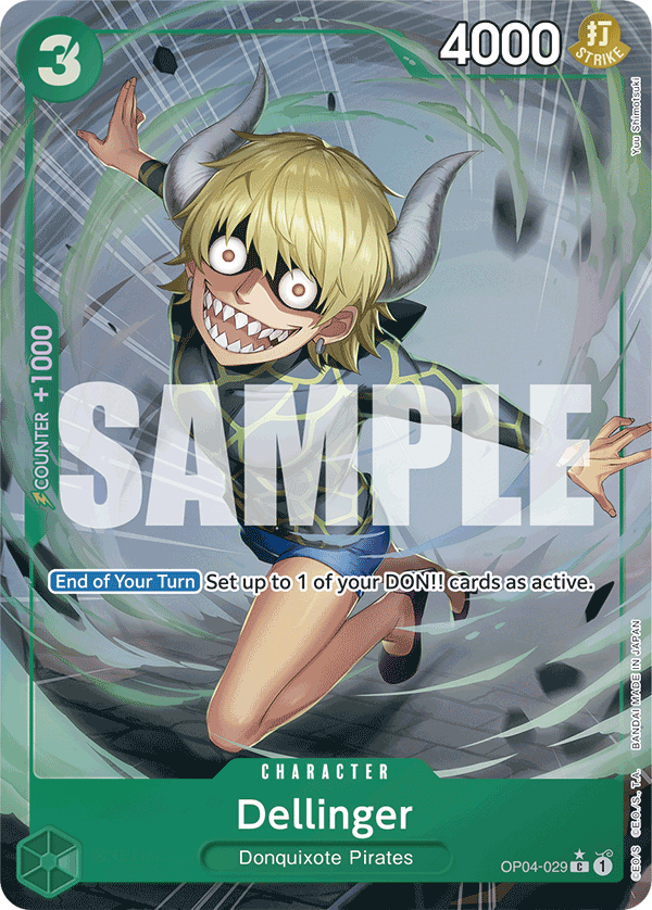 Dellinger (Full Art) OP04-029 - Premium Booster PRB01 kart görseli