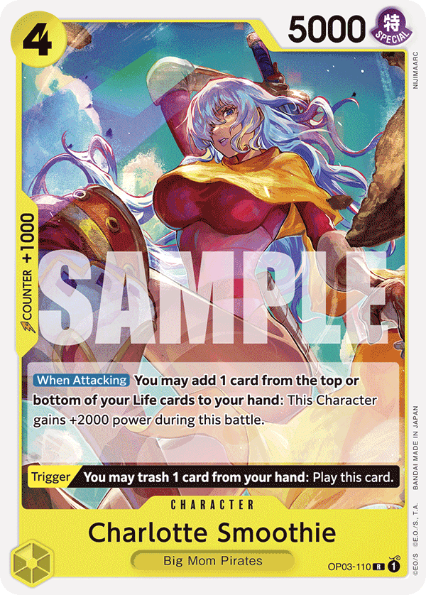 Charlotte Smoothie (Reprint) OP03-110 - Premium Booster PRB01 kart görseli