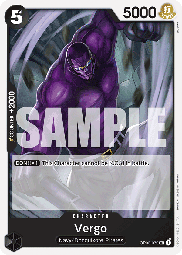 Vergo (Reprint) OP03-079 - Premium Booster PRB01 kart görseli