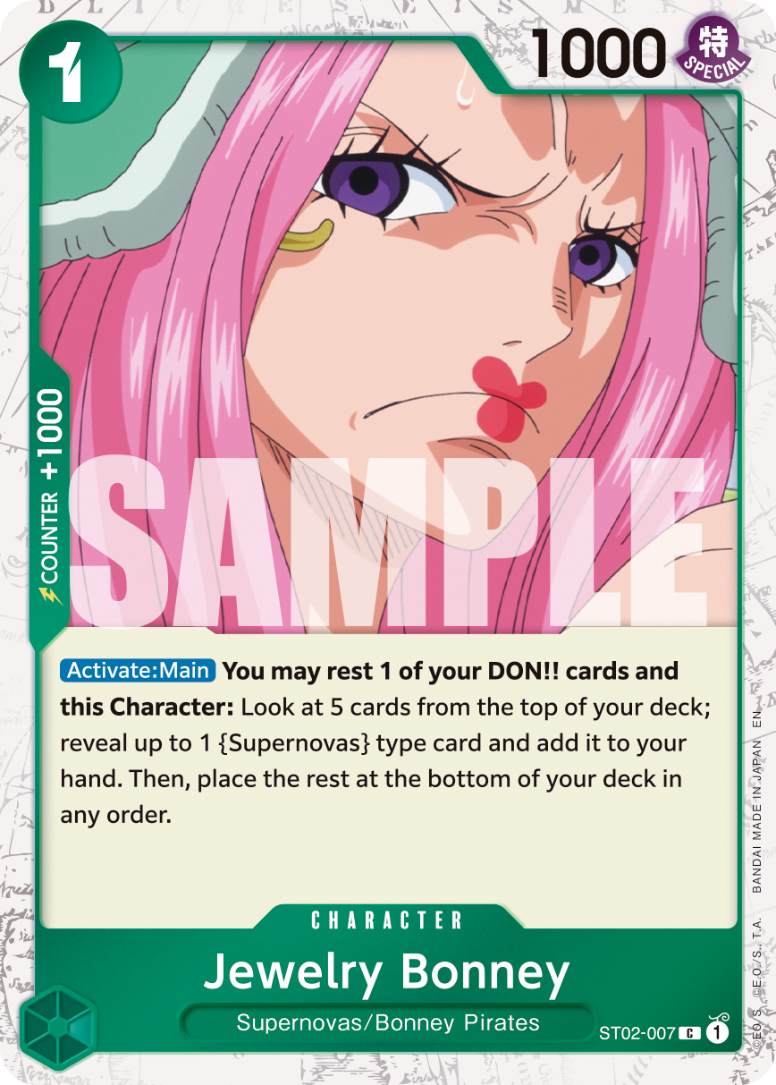 Jewelry Bonney - ST02-007 (Pirate Foil) ST02-007 - Premium Booster Vol 2 PRB02 kart görseli