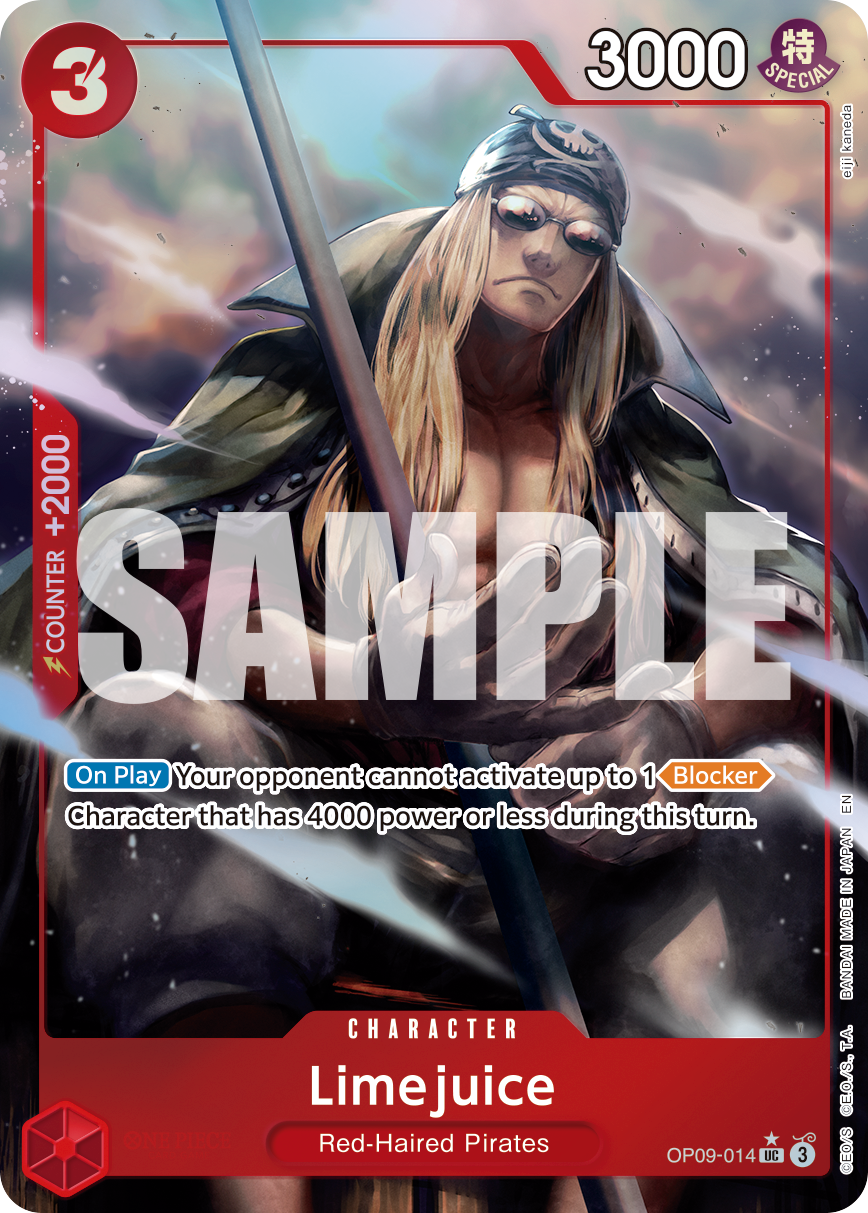 Limejuice (Alternate Art) OP09-014 - Premium Booster Vol 2 PRB02 kart görseli