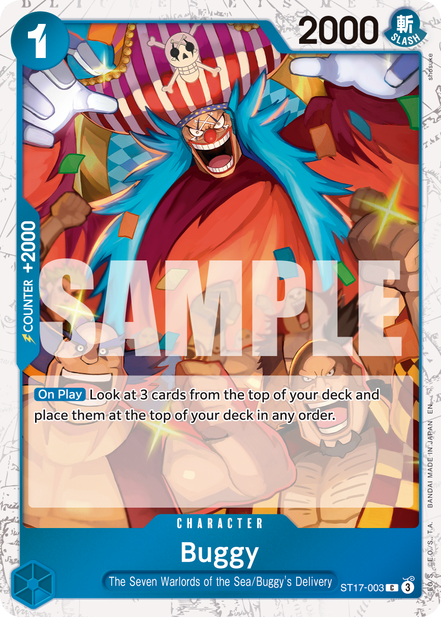 Buggy - ST17-003 (Pirate Foil) ST17-003 - Premium Booster Vol 2 PRB02 kart görseli