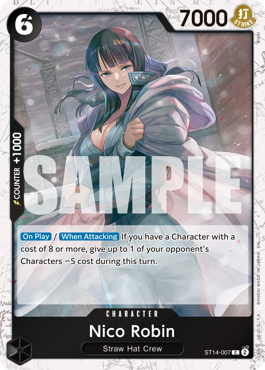 Nico Robin - ST14-007 (Pirate Foil) ST14-007 - Premium Booster Vol 2 PRB02 kart görseli