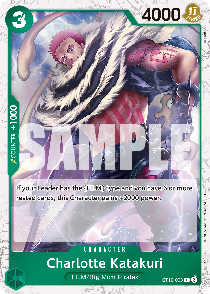 Charlotte Katakuri (Pirate Foil) ST16-003 - Premium Booster Vol 2 PRB02 kart görseli