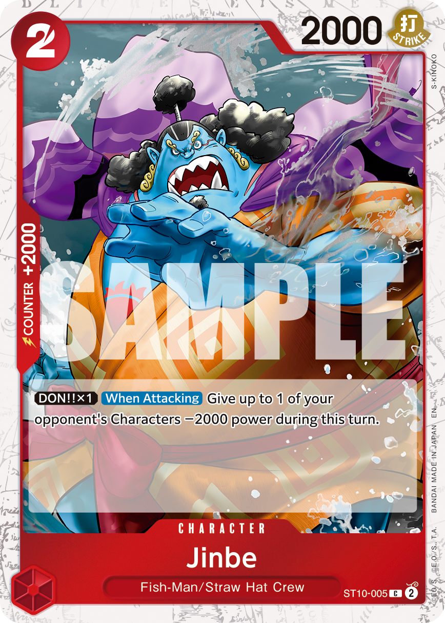 Jinbe - ST10-005 (Pirate Foil) ST10-005 - Premium Booster Vol 2 PRB02 kart görseli