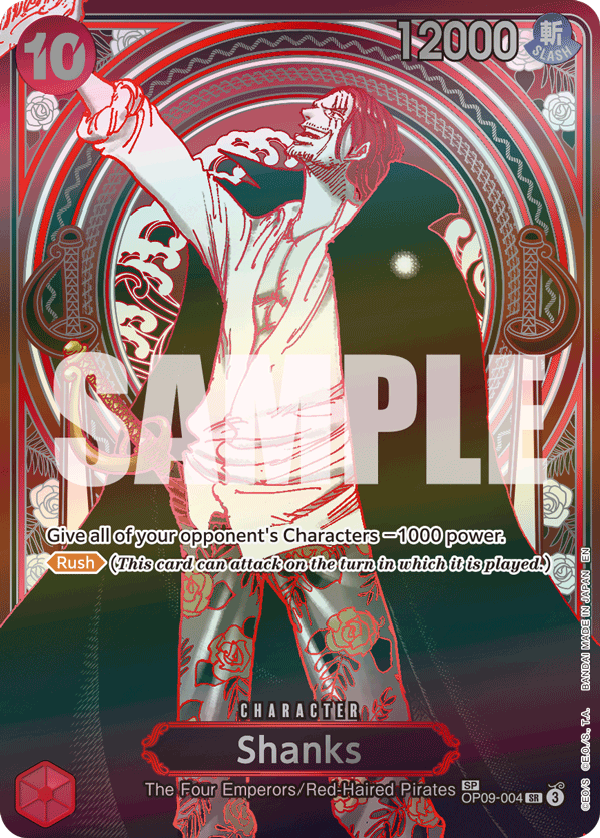 Shanks - OP09-004 (SP) (Silver) kart görseli