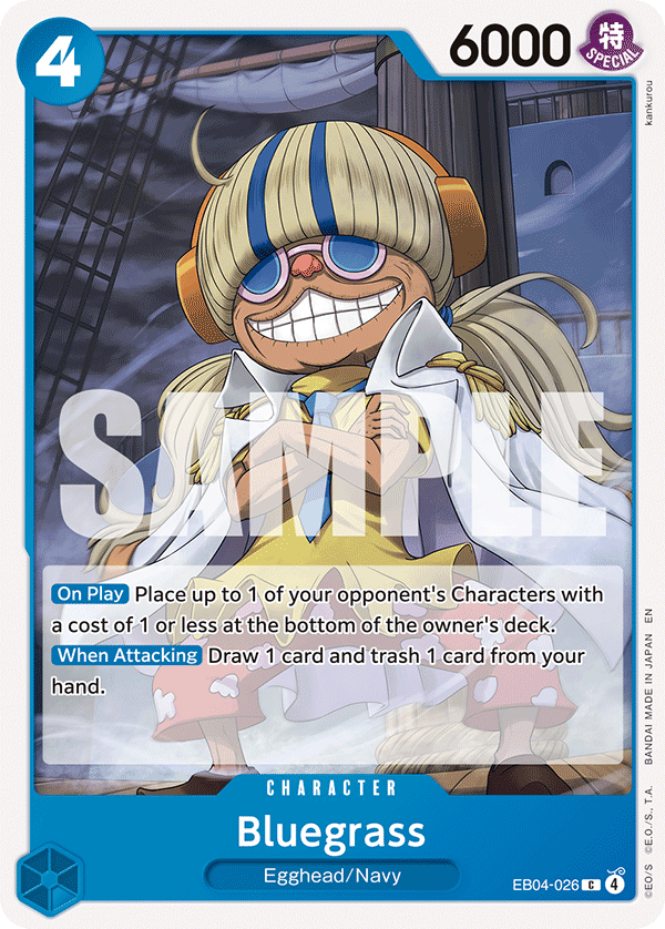 Bluegrass EB04-026 - The Azure Sea's Seven OP14 kart görseli