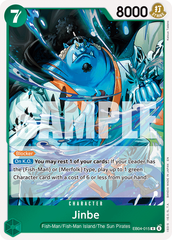 Jinbe - EB04-015 EB04-015 - The Azure Sea's Seven OP14 kart görseli