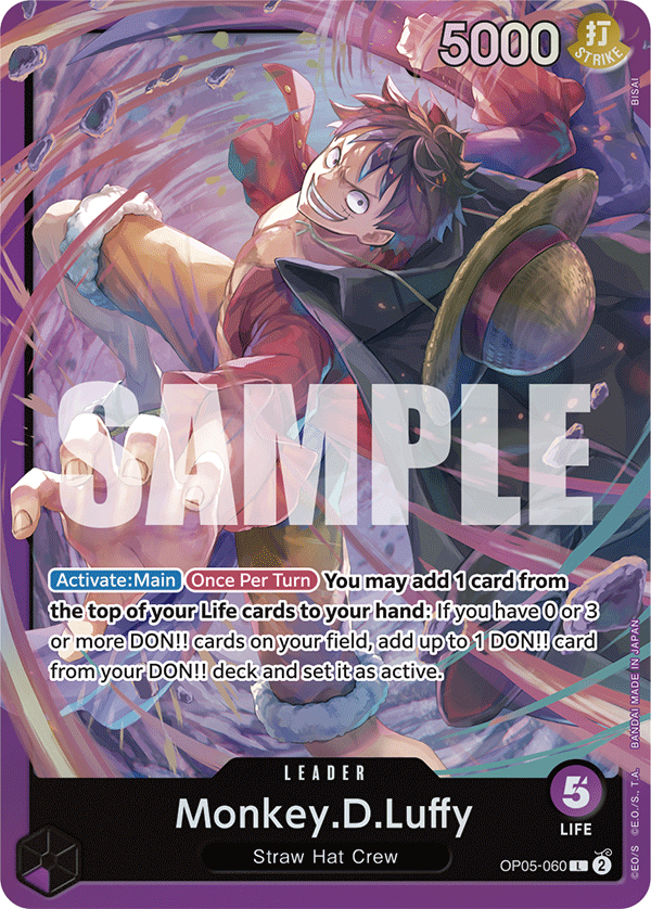 Monkey.D.Luffy (OP05-060) kart görseli