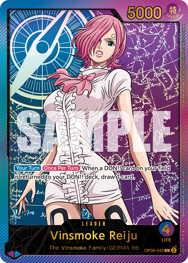 Vinsmoke Reiju (SPR) OP06-042 - Extra Booster: Anime 25th Collection EB02 kart görseli