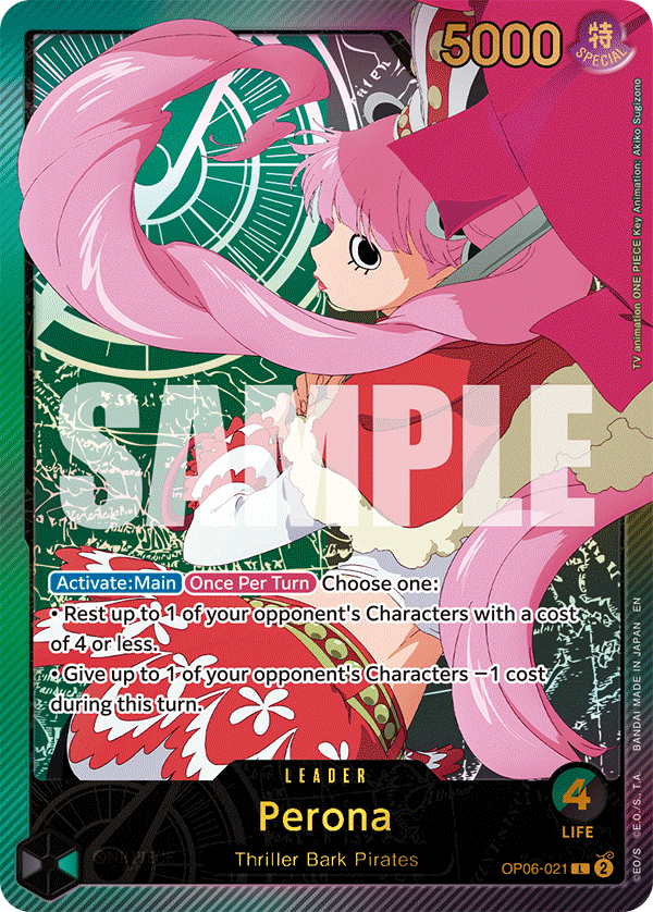 Perona (SPR) OP06-021 - Extra Booster: Anime 25th Collection EB02 kart görseli