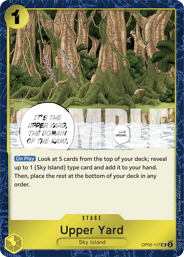 Upper Yard (Jolly Roger Foil) OP05-117 - Premium Booster PRB01 kart görseli