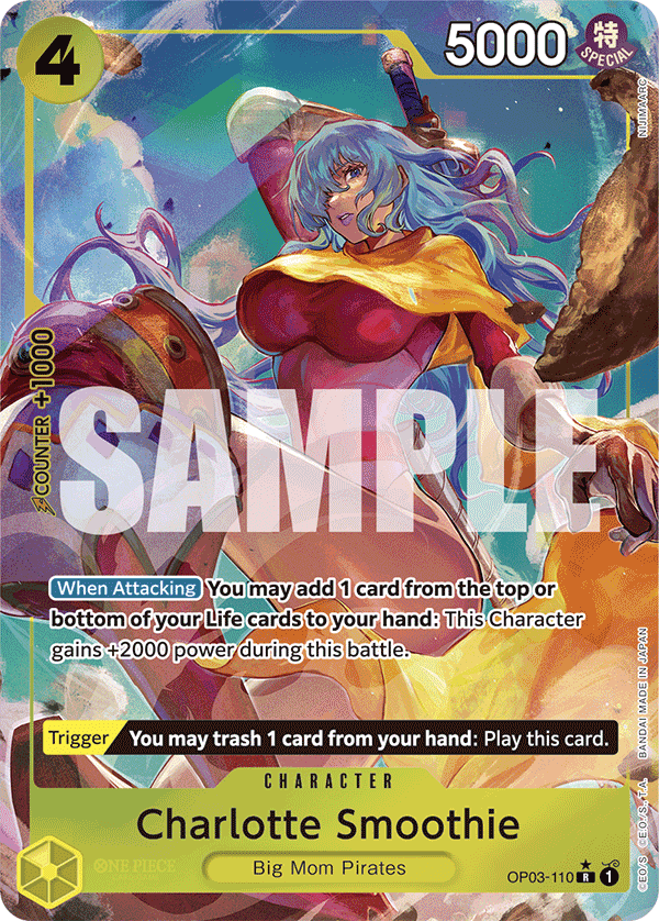 Charlotte Smoothie (Full Art) OP03-110 - Premium Booster PRB01 kart görseli