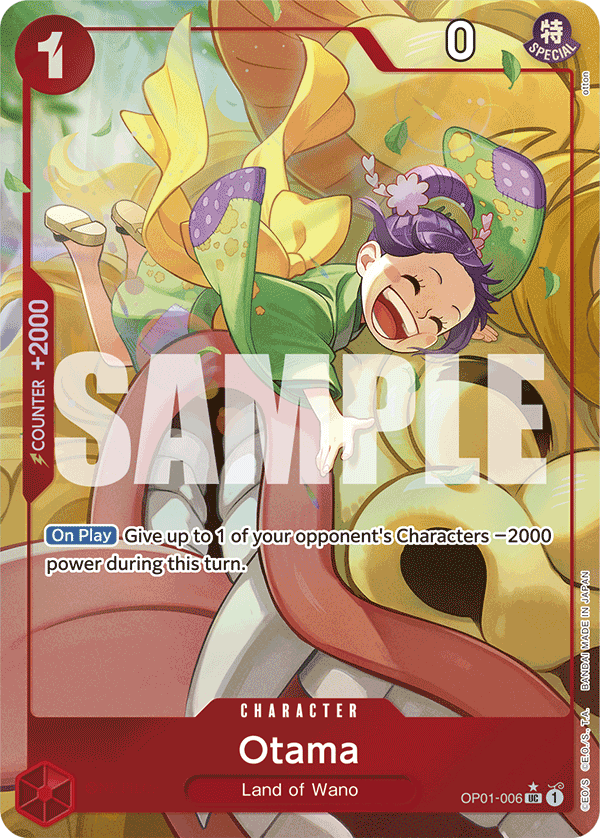 Otama (Alternate Art) OP01-006 - Premium Booster PRB01 kart görseli