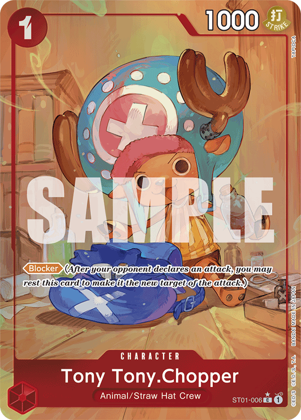 Tony Tony.Chopper (ST01-006) (Alternate Art) ST01-006 - Premium Booster PRB01 kart görseli