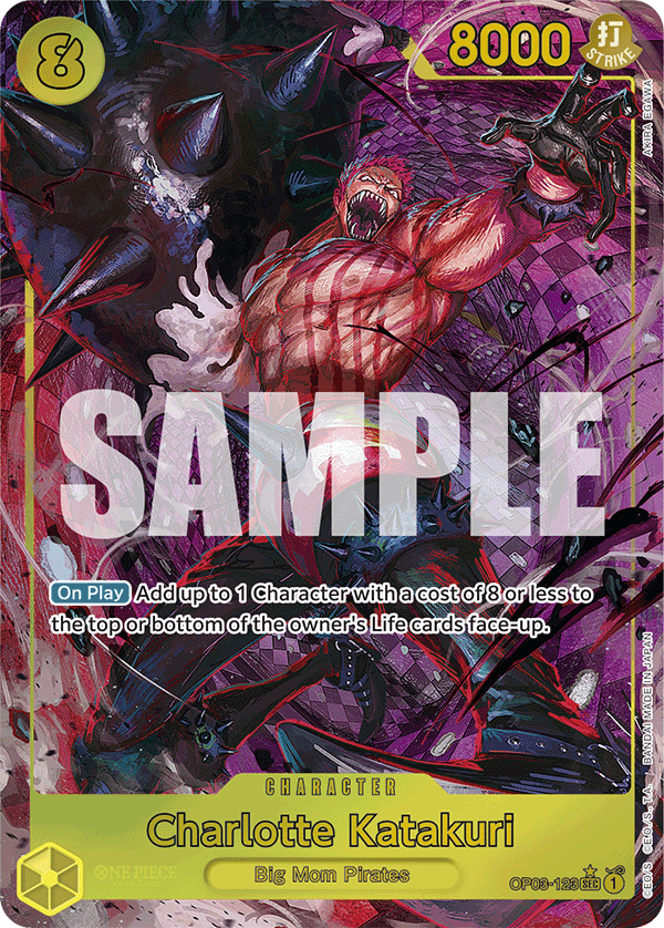 Charlotte Katakuri (Alternate Art) OP03-123 - Premium Booster PRB01 kart görseli