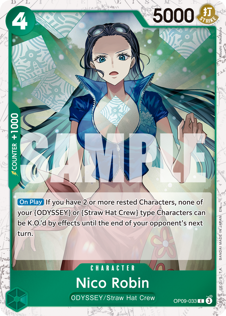 Nico Robin - OP09-033 (Pirate Foil) OP09-033 - Premium Booster Vol 2 PRB02 kart görseli