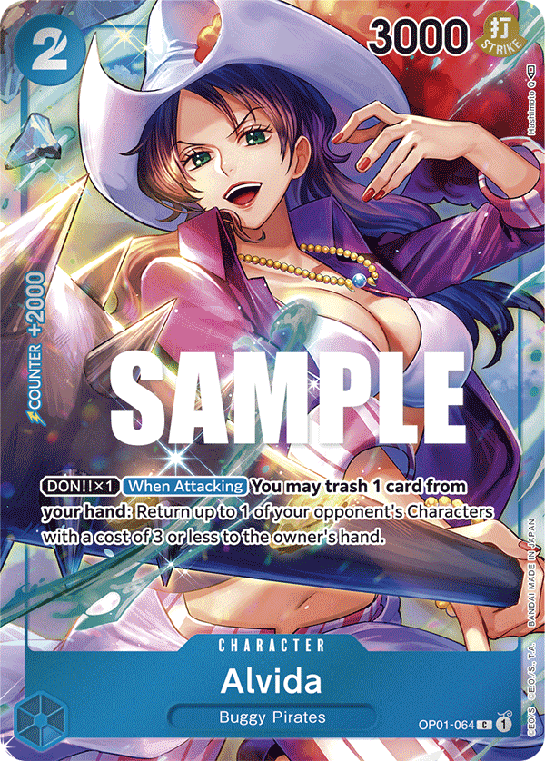 Alvida (Box Topper) OP01-064 - Romance Dawn OP01 kart görseli