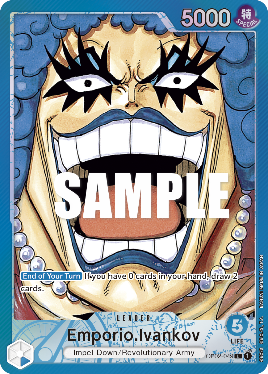Emporio.Ivankov (049) (Alternate Art) OP02-049 - Paramount War OP02 kart görseli