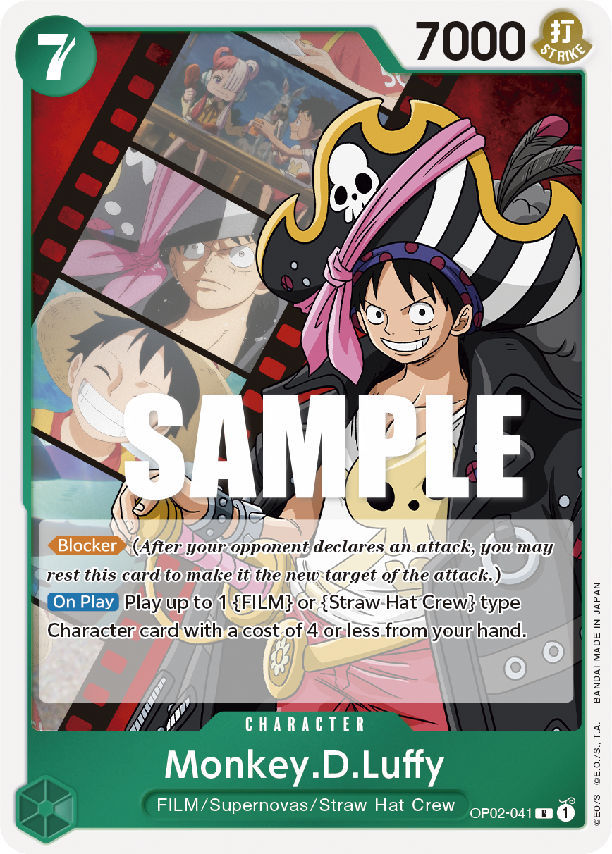 Monkey.D.Luffy (041) OP02-041 - Paramount War OP02 kart görseli